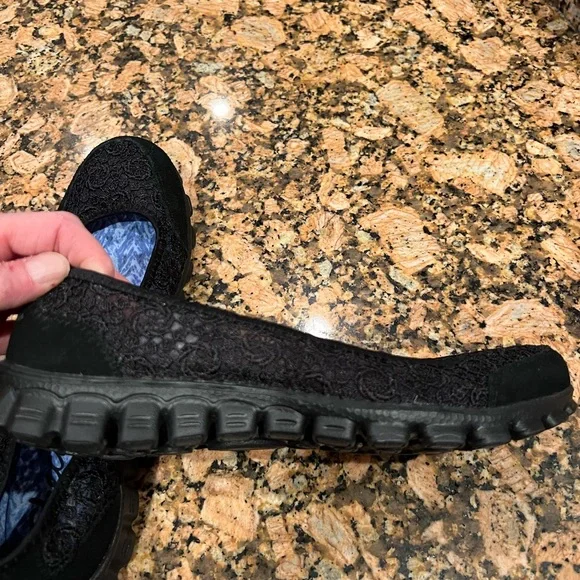 Sketchers memory foam dressy flats NEW sz 10 - Picture 3 of 5